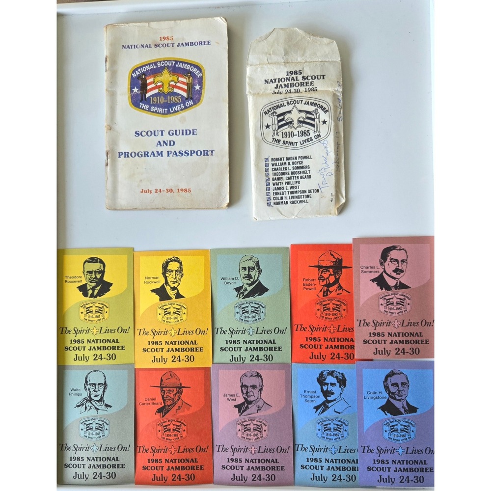 1985 National Scout Jamboree Collectibles Lot‎